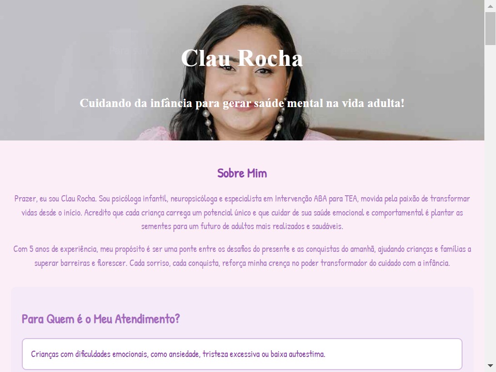 Cliente 1 - Claurocha